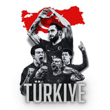 EM Türkiye Fan Tattoo
