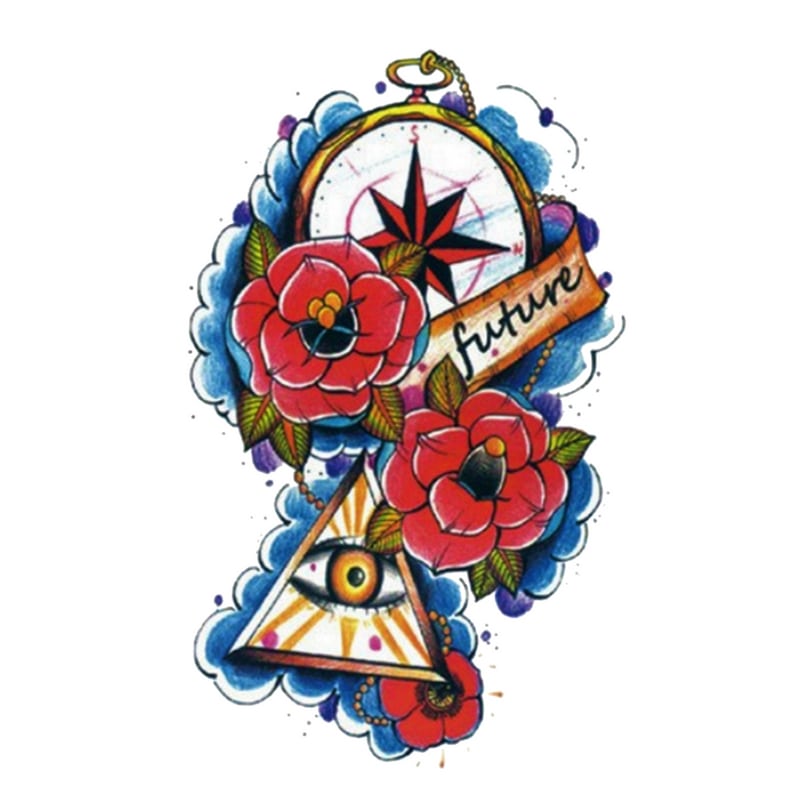 Bright Future Temporäre Tattoos Temporary Tattoos Klebetattoos Faketattoos Tattlook