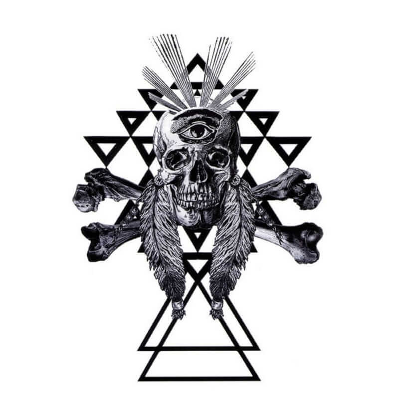 Azteca Temporäre Tattoos Temporary Tattoos Klebetattoos Faketattoos Tattlook