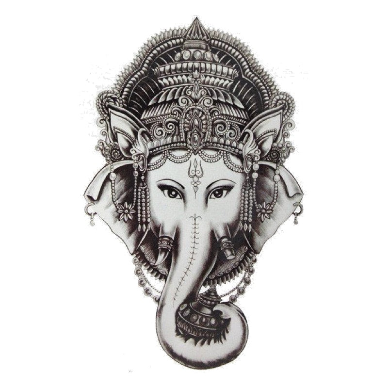 Ganesha Temporäre Tattoos Temporary Tattoos Klebetattoos Faketattoos Tattlook