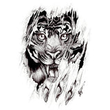 Eye of the Tiger Temporäre Tattoos Temporary Tattoos Klebetattoos Faketattoos Tattlook