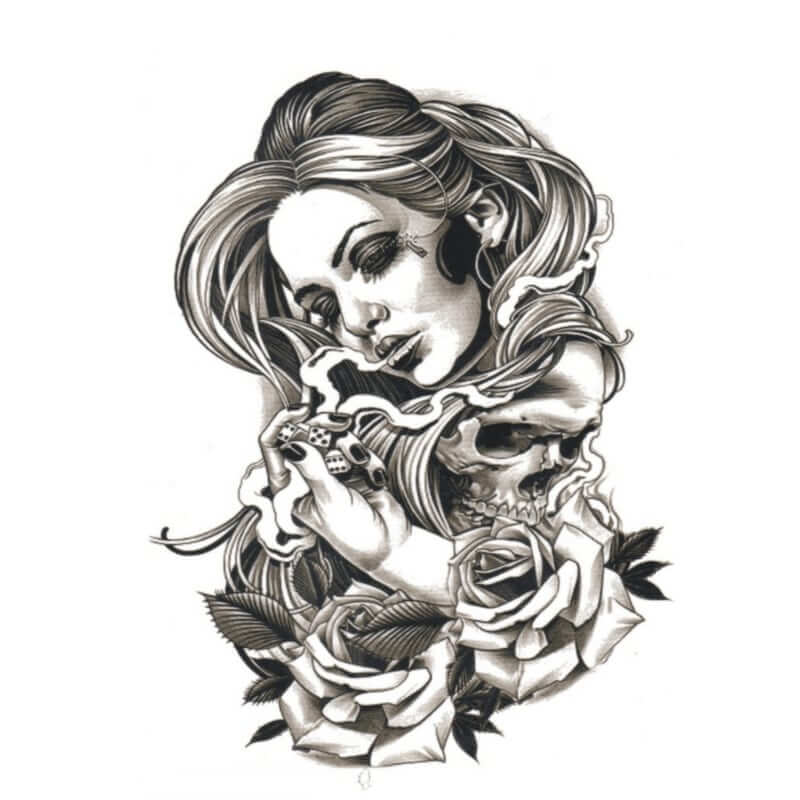 Ms. Smith Temporäre Tattoos Temporary Tattoos Klebetattoos Faketattoos Tattlook