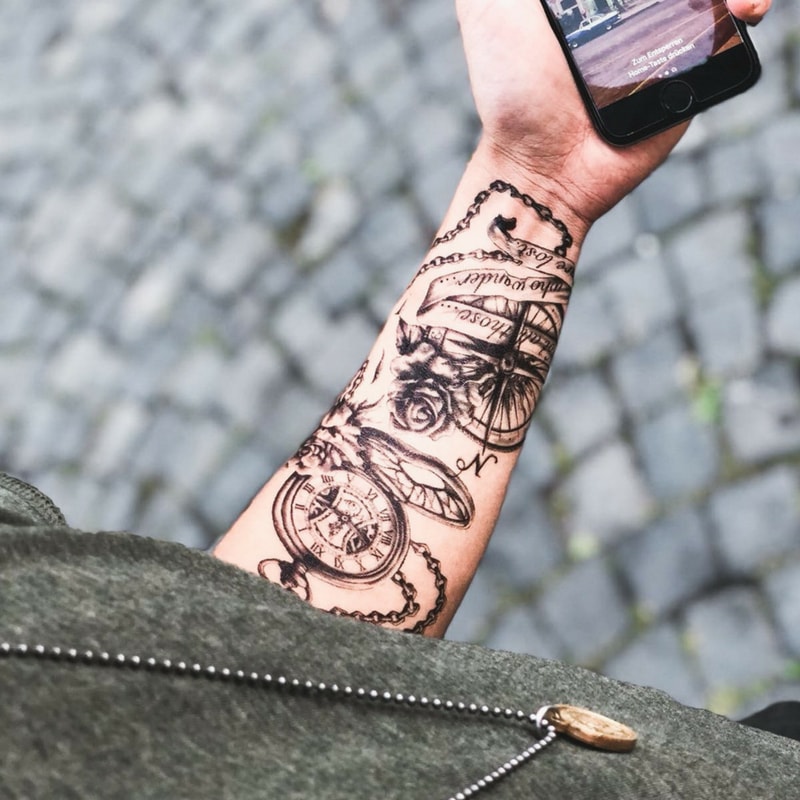 Temporäre Tattoos Temporary Tattoos Klebetattoos Faketattoos Tattlook