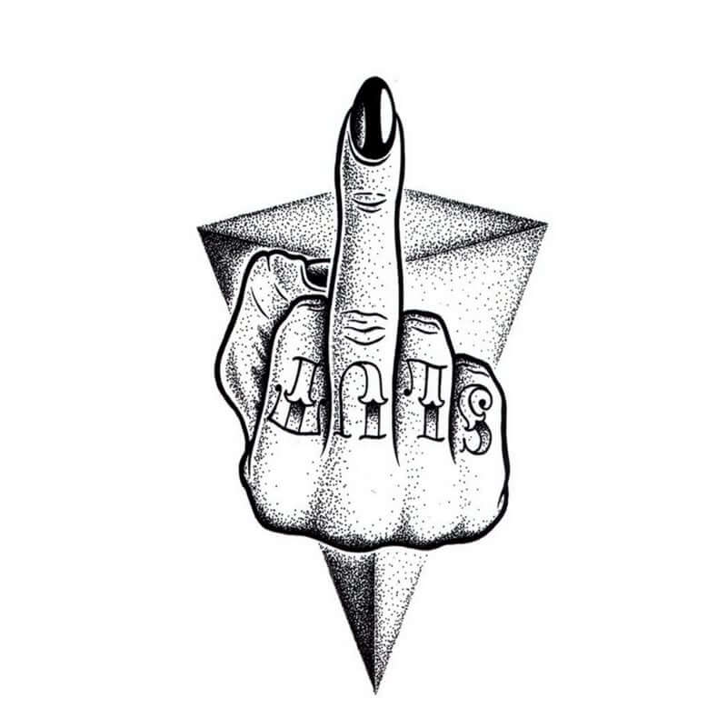 99 Problems Temporäre Tattoos Temporary Tattoos Klebetattoos Faketattoos Tattlook