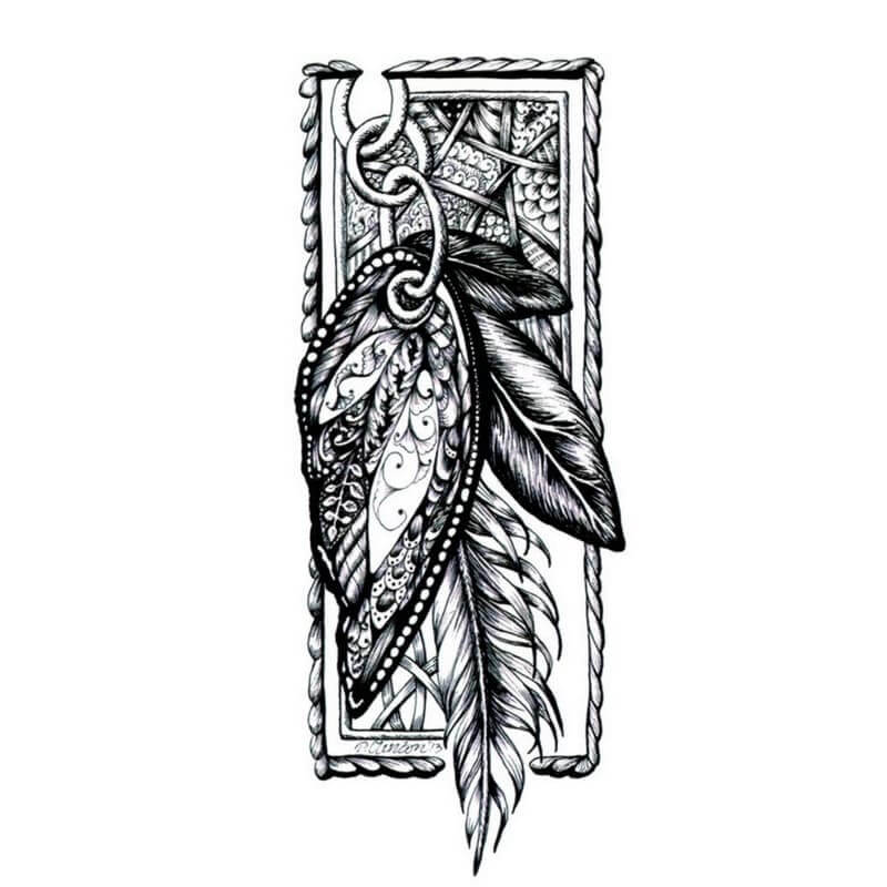 Talisman Temporäre Tattoos Temporary Tattoos Klebetattoos Faketattoos Tattlook